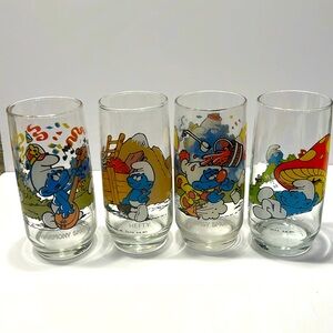 Collectible Smurfs Glasses